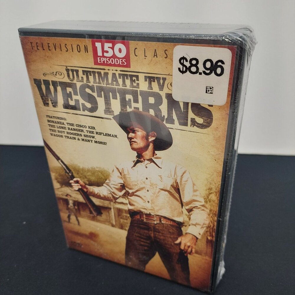 Ultimate TV Westerns 150 Episodes 28‎ Different Shows On 12-Disc DVD Set Bonanza